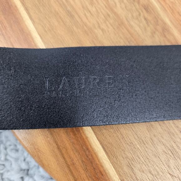Lauren Ralph Lauren Women Small Vintage Logo Western Buckle Belt Statement Piece main image 5